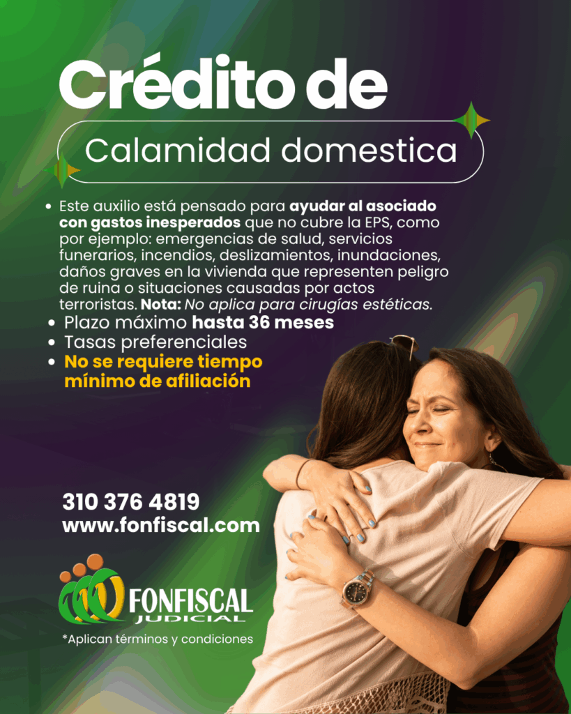 crédito calamidad